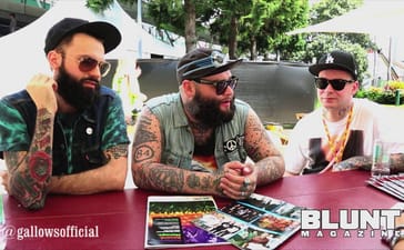 BLUNT TV: Gallows at Soundwave 2013
