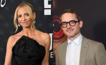 Sarah Michelle Gellar and Elijah Wood join Ready or Not 2. Photos by(Photo by Michael Kovac/Getty Images for Critics Choice Association; Stewart Cook/Neon via Getty Images