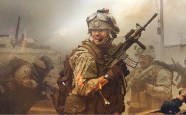 Warfare directed by Alex Garland and Ray Mendoza. Image courtesy of A24.