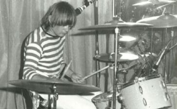 James Baker in the Scientists circa '79-80 IMAGE: supplied