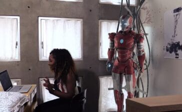 Ironheart "Not all heroes wear capes - but some carry tubes" IMAGE: MIT