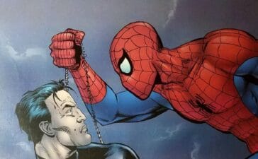 The Punisher and Spider-Man by Steve Dillon IMAGE: Marvel