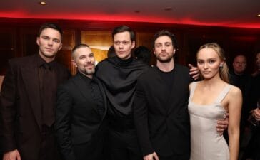 Werewulf casting sees Robert Eggers reuniting with some of his Nosferatu cast. HOLLYWOOD, CALIFORNIA - DECEMBER 12: Nicholas Hoult, Robert Eggers, Bill Skarsgård, Aaron Taylor-Johnson and Lily-Rose Depp attend the Los Angeles Premiere After Party of Focus Features' "Nosferatu" at Sunset Tower Hotel on December 12, 2024 in Hollywood, California. (Photo by Eric Charbonneau/Focus Features via Getty Images)