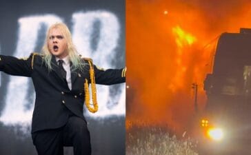 Kim Dracula Survives Tour Bus Fire In Texas