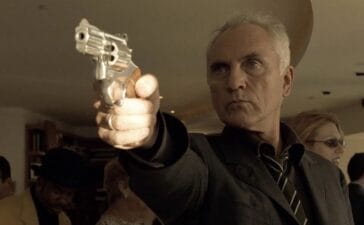 Terence Stamp in The Limey IMAGE: Artisan Entertainment