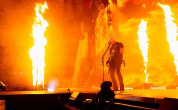 Metallica performs at Optus Stadium, Perth, Australia, on November 1, 2025. Photo by Brett Murray