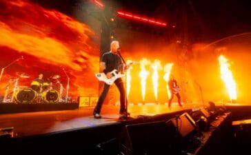 Metallica performs at Adelaide Oval, Adelaide
