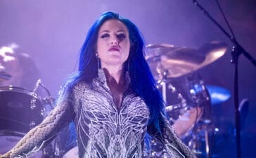 Alissa White-Gluz | Photo by Miikka Skaffari (Getty Images)