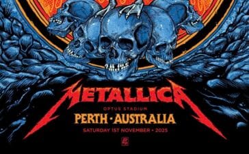 Metallica Perth Poster