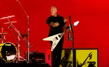 James Hetfield difficult Metallica songs live