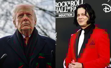 Jack White mocks Donald Trump