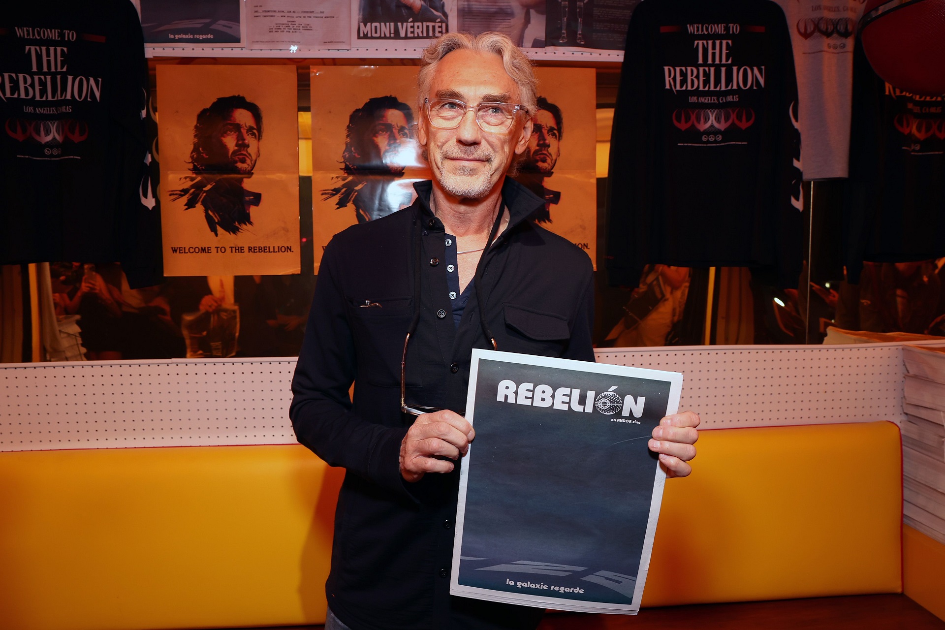 HOLLYWOOD, CALIFORNIA - AUGUST 15: Tony Gilroy attends Rebelión: An Andor Event at Are We On Air in Hollywood, CA on August 15, 2025. (Photo by Jesse Grant/Getty Images for Disney)