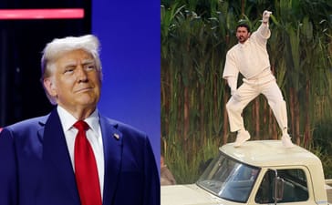 Trump Bad Bunny Super Bowl halftime