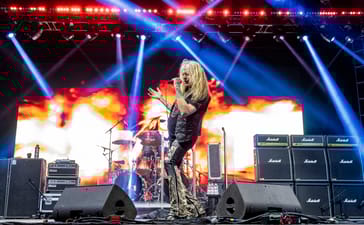 Sebastian Bach performs in 2025