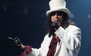Alice Cooper performs in 2025