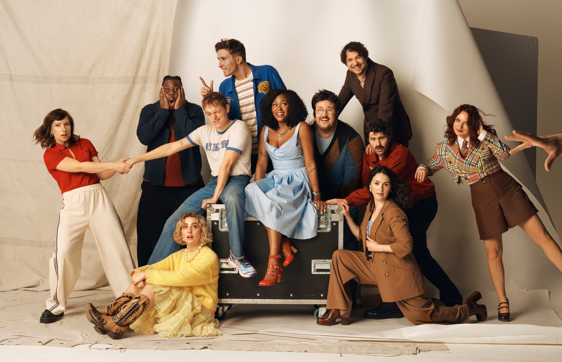 The Cast of Saturday Night Live UK IMAGE: Charlotte Rutherford/SNL UK