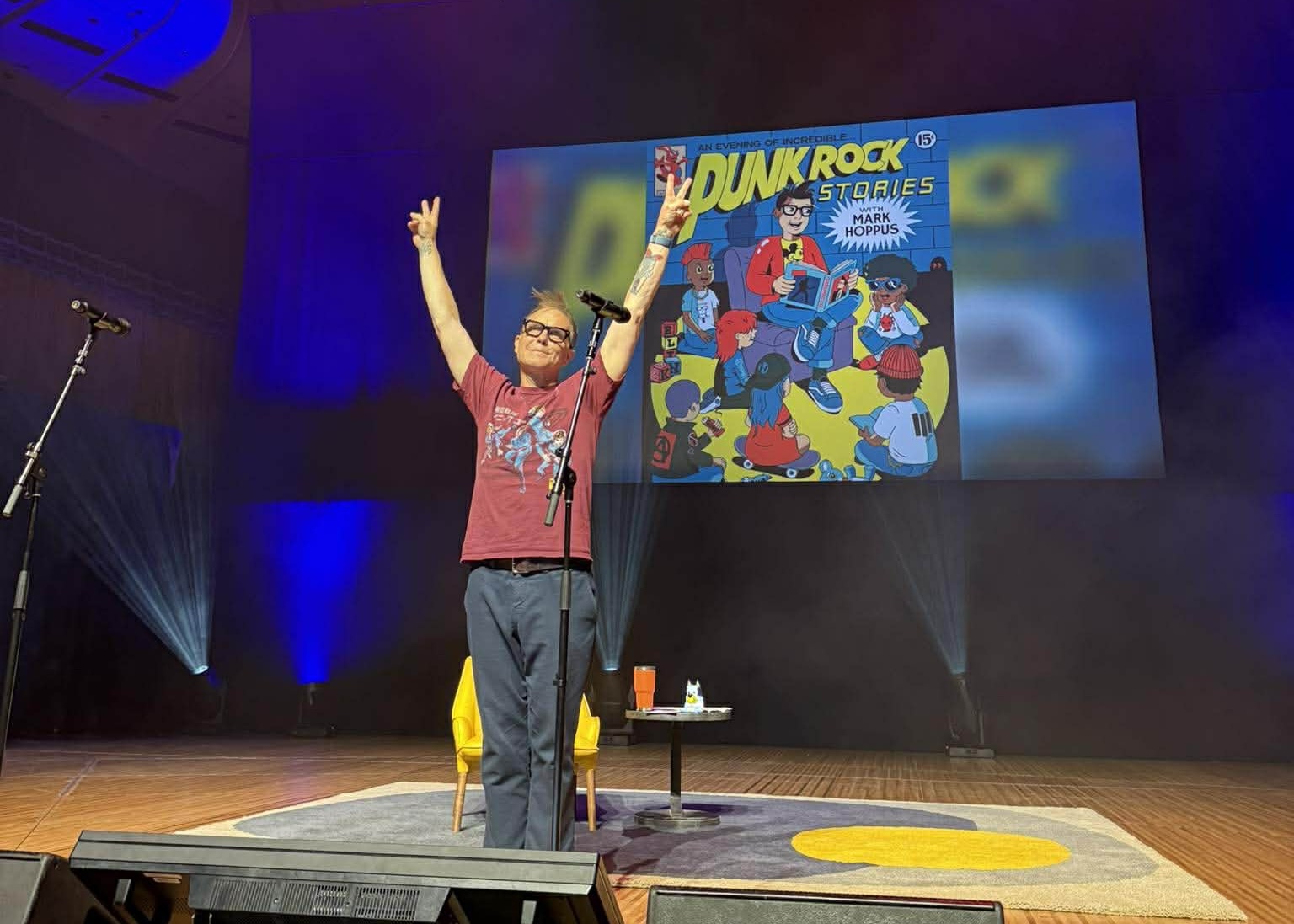 Mark Hoppus at the Sydney Opera House