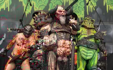 GWAR death threats Trump Musk Riot Fest