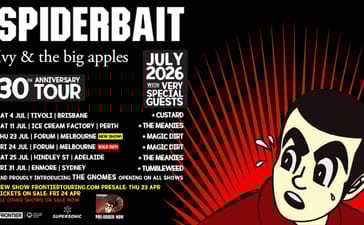 Spiderbait Ivy and the Big Apples tour