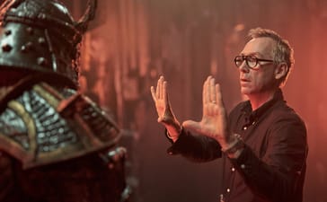 Simon McQuoid on the set of Mortal Kombat II IMAGE: Warner Bros Pictures
