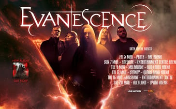 Evanescence Australian Tour 2027