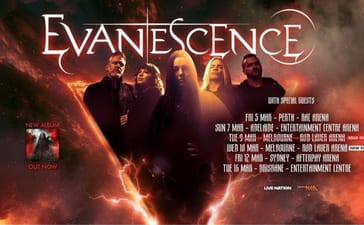 Evanescence Australia Tour 2027