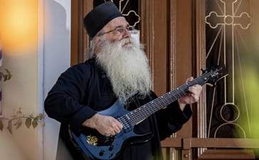 Father Dionysios Tabakis, The Viral Drone-Metal Priest, Addresses Homophobia And Neo-Nazi Allegations