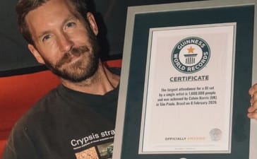 Calvin Harris world record