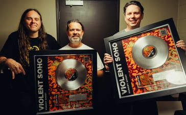Violent Soho Receive First-Ever Platinum Certification For 'Hungry Ghost'
