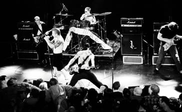 Cro-Mags performing live at Metro in Chicago, Illinois, on 8 March 1987.