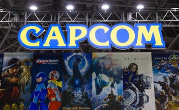 Capcom exhibition booth at Tokyo Game Show 2026