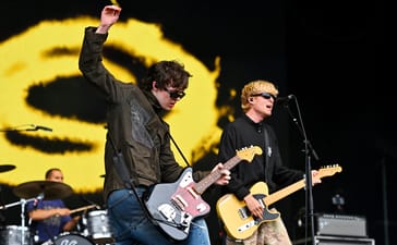 Jimmy Lanwern and Finn Keogh of Keo at Leeds Festival 2026