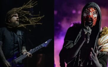 Korn - Sleep Token - Photo (Miikka Skaffari/FilmMagic / Katja Ogrin/Redferns)