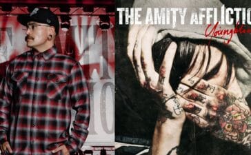 The Amity Affliction Flanel (Photo Credit: Dixxon / The Amity Affliction)