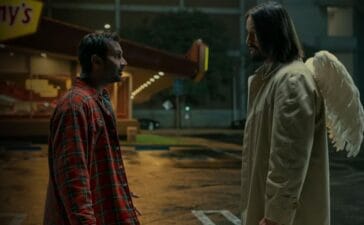 Aziz Ansari and Keanu Reeves in Good Fortune IMAGE: Lionsgate