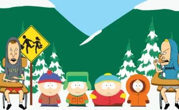 South Park - Beavis And Butthead Crossover - Credit Comedy Central - Paramount +