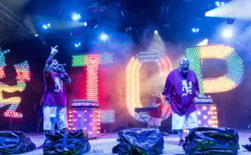 Insane Clown Posse (Photo by Gary Miller/Getty Images)