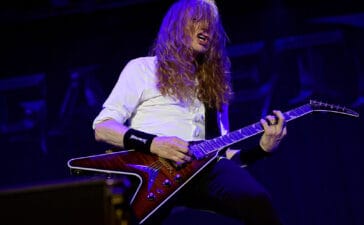 Dave Mustaine - Megadeth (Photo by CRISTINA QUICLER/AFP via Getty Images)