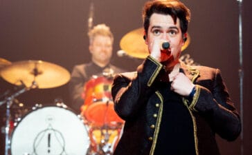 Brendon Urie of Panic! At The Disco (Photo by Shirlaine Forrest/WireImage)