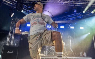 Matt Honeycutt of Kublai Khan TX (Photo by Katja Ogrin/Redferns)