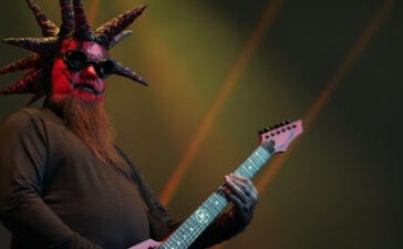 Greg Tribbett of Mudvayne (Photo by Javier Vicencio/Eyepix Group/LightRocket via Getty Images)