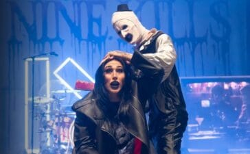 Rhea Ripley | Art The Clown | Photo - Jeremy Saffer