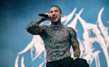 Alex Terrible of Slaughter To Prevail | Photo by Venla Shalin (Redferns)