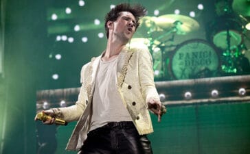 Brendon Urie of Panic! At The Disco (Photo by Tim Mosenfelder/WireImage)