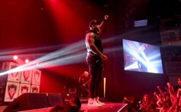 Tommy Vext (former) Bad Wolves (Photo by Ethan Miller/Getty Images)