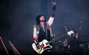 Nikki Sixx of Mötley Crüe | Photo by Anthony Devlin (Getty Images for Live Nation UK)