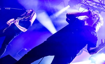 Voivod performing at Different Sounds Festival in Lublin