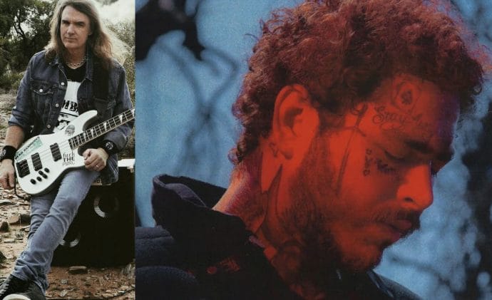 That guy from Megadeth just dropped a Post Malone cover