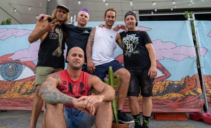 Fake News talk their positive tunes, positive vibes ethos