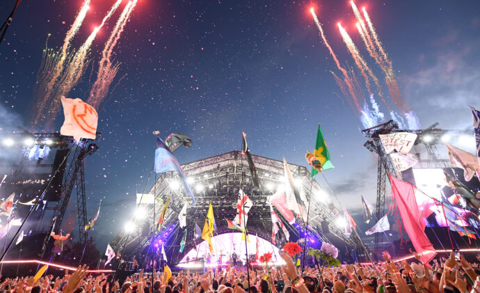 A Cryptic Billboard Is Fuelling Glastonbury Secret Set Rumours